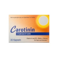 CAROTININ+Calcium D 400 Kapseln - 30St