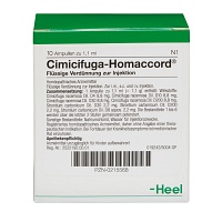 CIMICIFUGA HOMACCORD Ampullen - 10St