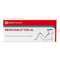 REISETABLETTEN AL - 20St - Übelkeit & Schwindel