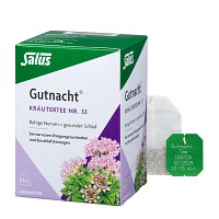 GUTNACHT Kräutertee Nr.33 Salus Filterbeutel - 15St
