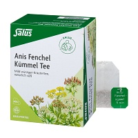 ANIS FENCHEL Kümmel Tee AFeKü Bio Salus Filterbtl. - 40St