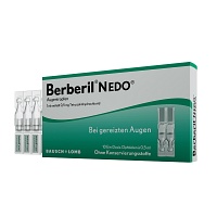 BERBERIL N EDO Augentropfen - 10X0.5ml - Gegen gereizte Augen