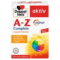 DOPPELHERZ A-Z Depot Tabletten - 60St - Vitamine