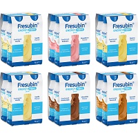FRESUBIN ENERGY Fibre DRINK Mischkarton Trinkfl. - 6X4X200ml