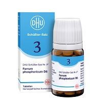 BIOCHEMIE DHU 3 Ferrum phosphoricum D 6 Tabletten - 80St - Dhu Nr. 3 & 4