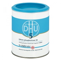 BIOCHEMIE DHU 5 Kalium phosphoricum D 6 Tabletten - 1000St - Dhu Nr. 5 & 6
