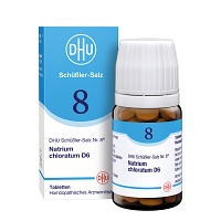 BIOCHEMIE DHU 8 Natrium chloratum D 6 Tabletten - 80St - Dhu Nr. 7 & 8