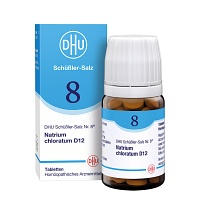 BIOCHEMIE DHU 8 Natrium chloratum D 12 Tabletten - 80St - Dhu Nr. 7 & 8