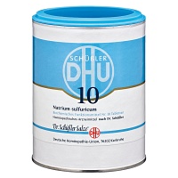 BIOCHEMIE DHU 10 Natrium sulfuricum D 6 Tabletten - 1000St - Dhu Nr. 9 & 10