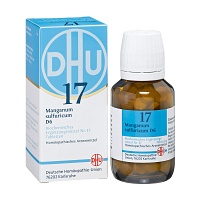 BIOCHEMIE DHU 17 Manganum sulfuricum D 6 Tabletten - 80St - Dhu Nr. 13 - 18