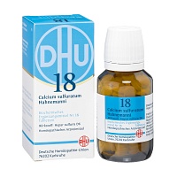 BIOCHEMIE DHU 18 Calcium sulfuratum D 12 Tabletten - 80St - Dhu Nr. 13 - 18