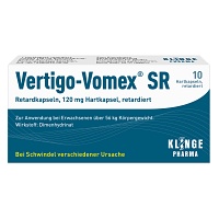 VERTIGO-VOMEX SR Retardkapseln - 10St - Schwindelzustände