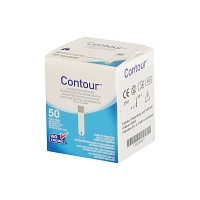 CONTOUR Sensoren Teststreifen - 50St