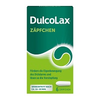 DULCOLAX 10 mg Zäpfchen - 6St - Abführmittel