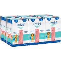 FREBINI Energy Drink Erdbeere Trinkflasche - 6X4X200ml