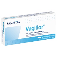 VAGIFLOR Vaginalzäpfchen - 12St - Vaginalpilz-Therapeutika