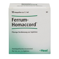 FERRUM HOMACCORD Ampullen - 10St
