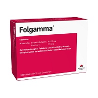 FOLGAMMA Tabletten - 100St - Folsäure