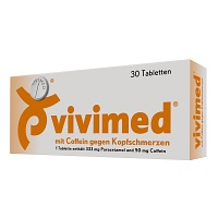 VIVIMED mit Coffein gegen Kopfschmerzen Tabletten - 30St - Kopfschmerzen und Migräne