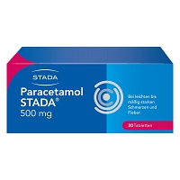 PARACETAMOL STADA 500 mg Tabletten - 20St - Kopfschmerzen und Migräne