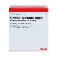 GRIPPE NOSODE Injeel Ampullen - 10St