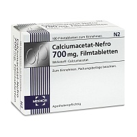 CALCIUMACETAT NEFRO 700 mg Filmtabletten - 100St
