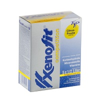 XENOFIT competition Citrus Frucht Gran.Portionsbtl - 5X42g - Energie-Drinks