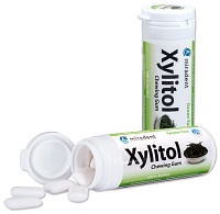 MIRADENT Xylitol Chewing Gum grüner Tee - 30St