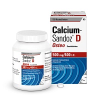 CALCIUM SANDOZ D Osteo 500 mg/400 I.E. Kautabl. - 120St - Calcium & Vitamin D3