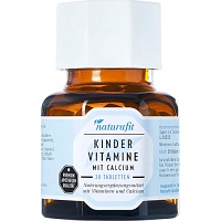 NATURAFIT Kindervitamine m.Calcium Lutschtabletten - 20St