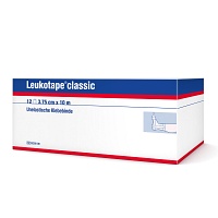 LEUKOTAPE Classic 3,75 cmx10 m weiß - 12St