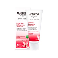 WELEDA Ratanhia Zahncreme - 75ml - Zahn & Mundpflege