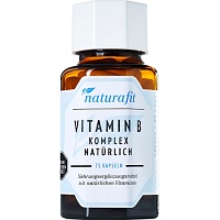 NATURAFIT Vitamin B Komplex natürlich Kapseln - 75St