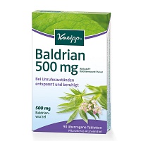 KNEIPP Baldrian 500 überzogene Tabletten - 90St - Beruhigung & Schlafen