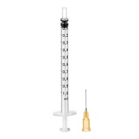 OMNIFIX F Duo Spr.1 ml 25 G 0,5x16 mm latexfrei - 100X1ml