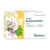 SIDROGA Reizhustentee Filterbeutel - 20X0.9g - Heilkräutertees