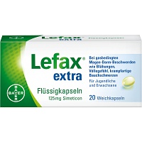 LEFAX extra Flüssigkapseln - 20St - Blähungen & Krämpfe