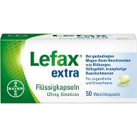 LEFAX extra Flüssigkapseln - 50St - Blähungen & Krämpfe