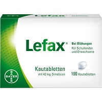 LEFAX Kautabletten - 100St - Blähungen & Krämpfe