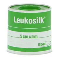 LEUKOSILK 5 cmx5 m - 1St - Fixierpflaster