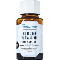 NATURAFIT Kindervitamine m.Calcium Lutschtabletten - 40St