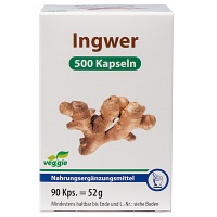INGWER 500 Kapseln - 90St
