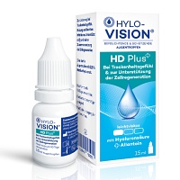 HYLO-VISION HD Plus Augentropfen - 15ml - Gegen trockene Augen