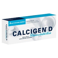 CALCIGEN D 600 mg/400 I.E. Brausetabletten - 40St - Calcium & Vitamin D3