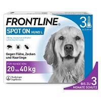 FRONTLINE Spot on H 40 Lösung f.Hunde - 3St - Tierarzneimittel