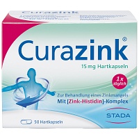 CURAZINK Hartkapseln - 50St - Selen & Zink