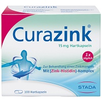 CURAZINK Hartkapseln - 100St - Selen & Zink