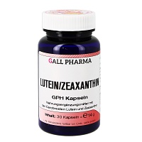 LUTEIN ZEAXANTHIN GPH Kapseln - 30St