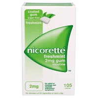 NICORETTE Kaugummi 2 mg freshmint - 105St