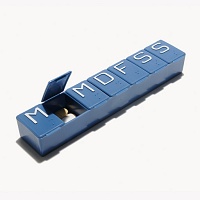 BORT EasyLife 7-Tage-Tablettenbox blau - 1St